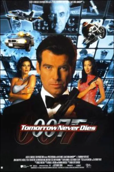 Dans le film "Demain ne meurt jamais", quel est le nom du magnat de la presse qui possède le journal "Tomorrow" ?