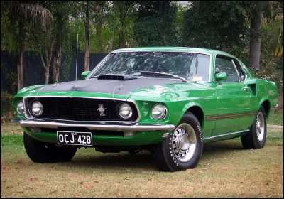 Quel est le nom de cette Mustang de 1968 ?