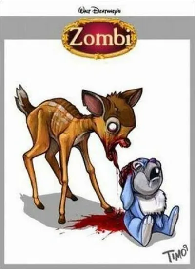 Quelle horreur, il a mordu ...