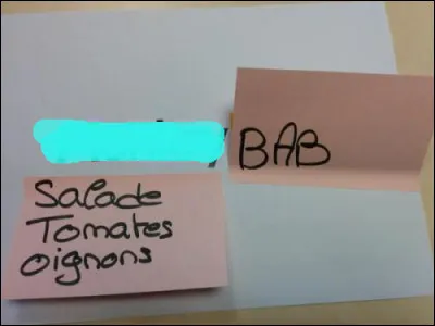 Histoire sans paroles et sandwich...