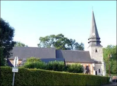 Voici l'église Saint-Martin d'Écalles-Aix. Village Seinomarin, il se situe dans l'ex région ...