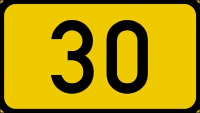 Qu'est-ce qui signifie 30 ?