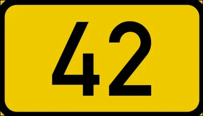 Ce mot veut dire 42. Quelle est la bonne réponse ?