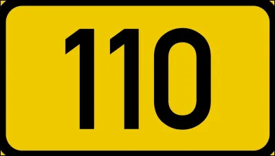 Comment dit-on 110 ?
