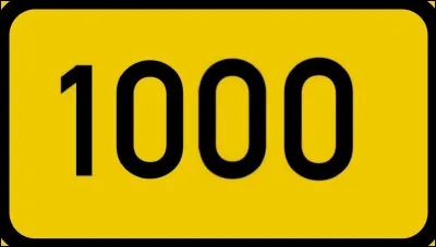 Ce mot veut dire 1000. Quelle est la bonne réponse ?