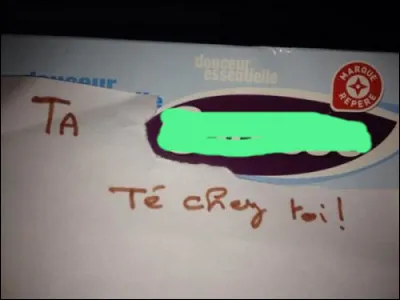 C'est quand on a répondu "Si !" à la question 2...