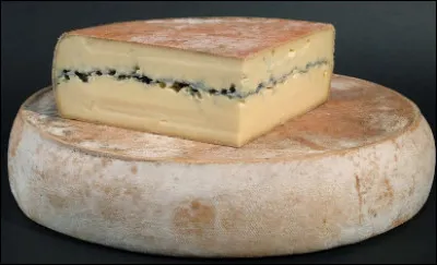 Quel est ce fromage au lait de vache, &agrave; cro&ucirc;te orang&eacute;e avec une ligne cendr&eacute;e centrale, une sp&eacute;cialit&eacute; de Franche-Comt&eacute; ?