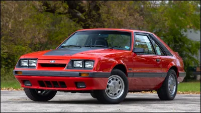 En combien d'exemplaires cette Mustang Twister de 1985 a-t-elle été produite ?