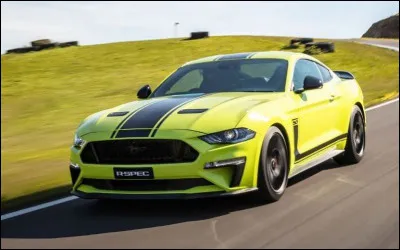 À quel pays cette Ford Mustang R-Spec est-elle réservée ?