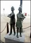 O peut-on voir une statue en bronze de Bob et Bobette ?