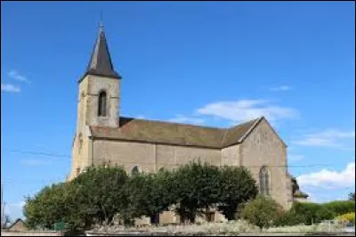 Voici l'église Sainte-Claire-d'Assise, à Sainte-Foy. Commune Saône-et-Loirienne, elle se situe dans l'ex région ...