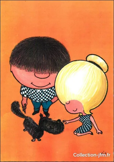 Chou comme Chouchou, mascotte des années 60, de qui Chouchou était-il indissociable ?