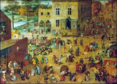 Quel peintre flamand est l'auteur de ce tableau dont le titre est ''Les Jeux denfants'' ?