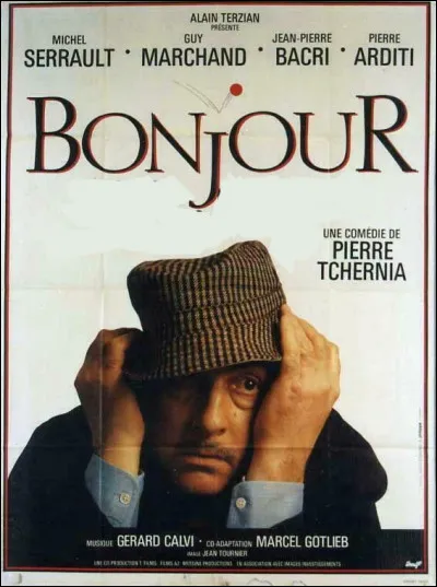 Aux côtés de Michel Serrault et dirigé par Pierre Tchernia en 1988...