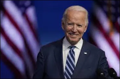 Joe Biden est le 46e président des États-Unis depuis le 20 janvier 2021.