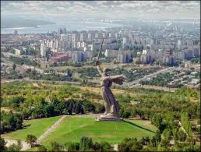 Volgograd est une ville de l'Ouest de la Russie.