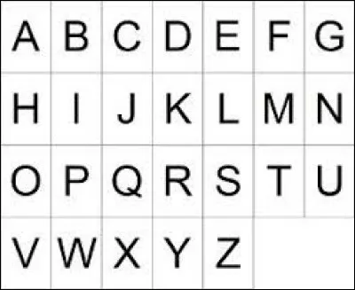 Quelle lettre préfères-tu ?