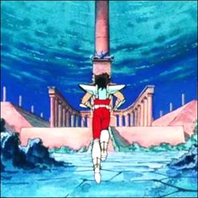 Combien de piliers soutiennent les océans au-dessus du sanctuaire des mers ?