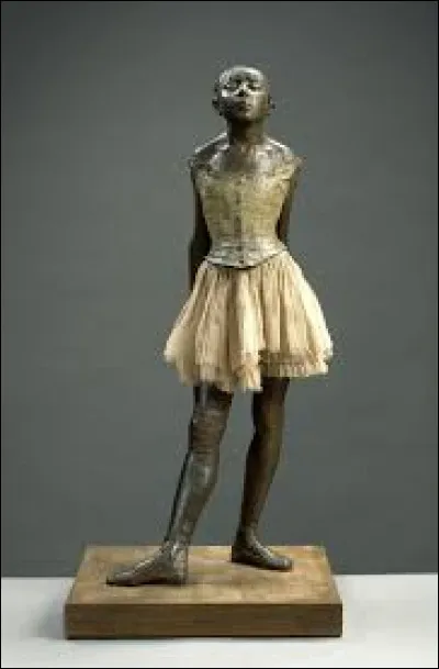 À quel sculpteur mais peintre avant tout doit-on "La Petite Danseuse de quatorze ans" ?