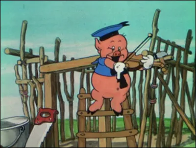 Quel petit cochon construit une maison de bois dans la version de Walt Disney du conte ?