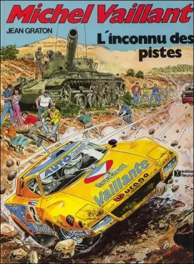 Jean Graton emmène son héros sur les routes d'un célèbre rallye automobile dans " L'inconnu des ______ pistes