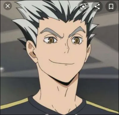 Comment s'appelle ce personnage de &laquo; Haikyuu &raquo; ?