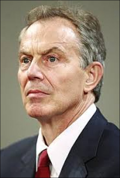 De quel pays Tony Blair est-il l'ancien Premier ministre ?