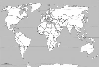 À quelle échelle géographique correspond cette carte ?