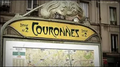 Mise en service le 31 janvier 1903 sur la ligne 2, ''Couronnes'' vit le drame, le 10 août 1903, de l'incendie d'une rame qui asphyxia les voyageurs. Combien de personnes y périrent ?