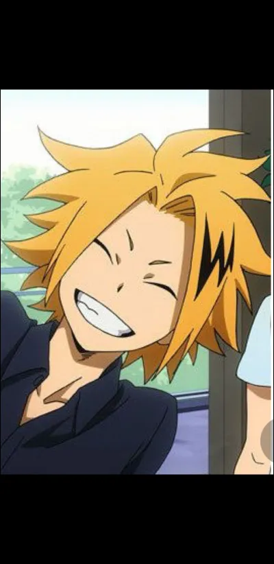 De quelle couleur sont les yeux de Denki ?