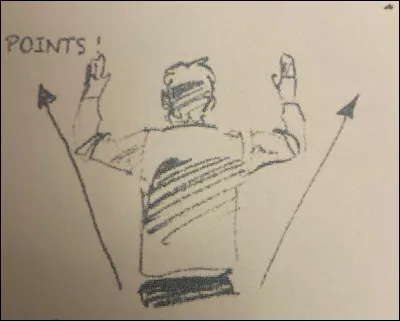 Que signifient les gestes de l'arbitre ?