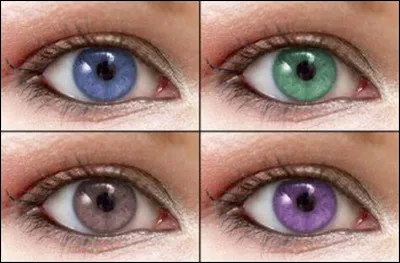Quelle est la couleur de tes yeux ?