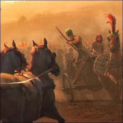 Ce grand pharaon de la XIXe dynastie repoussa à la bataille de Kadesh (1274 av J. -C) la redoutable armée de l'Empire hittite réputée inarrêtable. Qui est-il ?