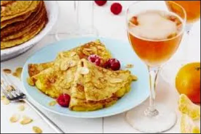 Si vous mangez une crêpe en Bretagne, avec quelle boisson sera-t-elle accompagné ?