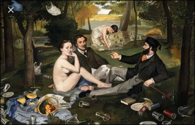 Qui est l'auteur du célèbre tableau ''Le Déjeuner sur l'herbe'' ?