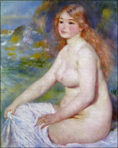 Qui a réalisé le tableau "Baigneuse blonde" ?