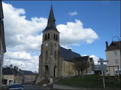 Ancienne commune Sarthoise, Évaillé se situe en région ...