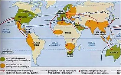 Quelle est la définition de ''flux migratoire'' ?