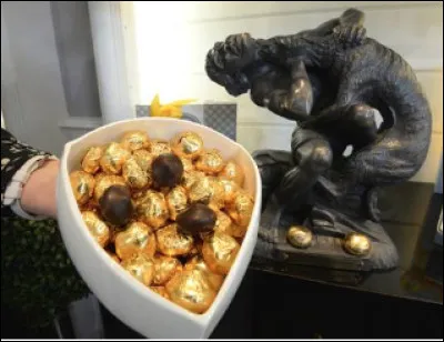 Quels sont ces chocolats à base de pralinés aux noisettes entourés de nougatine et trempés dans du chocolat noir, spécialité de Montargis ?