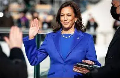 Kamala Harris est la vice-présidente :