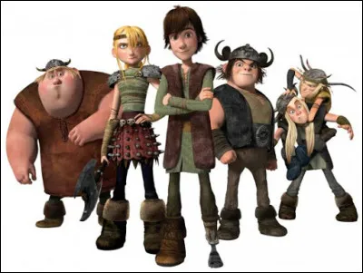 Quel &acirc;ge ont les h&eacute;ros dans "Dragons" 1 ?