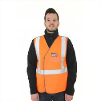 Le gilet orange est :