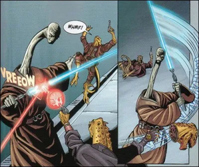 Quel artefact surpuissant Yarael Poof désamorça-t-il au prix de sa vie en sauvant la population de Coruscant ?