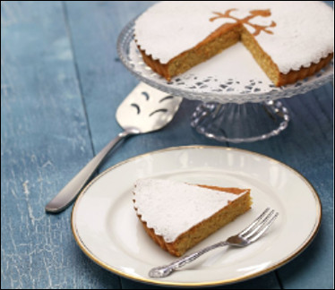 Quel est ce gâteau aux amandes et sucre glace de Saint-Jacques de Compostelle ?