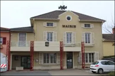 Commune d'Auvergne-Rhône-Alpes de la Bresse, dans le Val de Saône, Manziat se situe dans le département ...