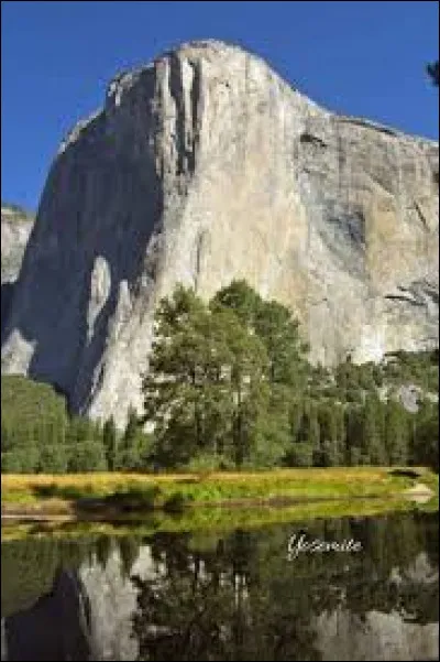 Dans quel état des Etats-Unis peut-on voir El Capitan ?