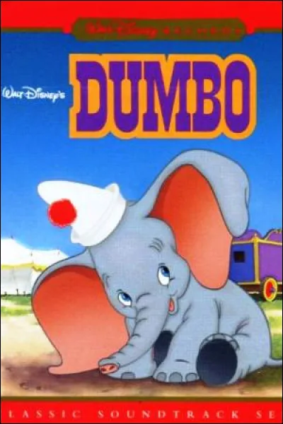 Dans le film d'animation "Dumbo", que fait Dumbo après la chanson "Mon tout petit" ?