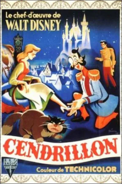Dans le film d'animation "Cendrillon", quel animal la bonne fée transforme-t-elle en cocher pendant la chanson "Bibbidi-Bobbidi-Boo" ?