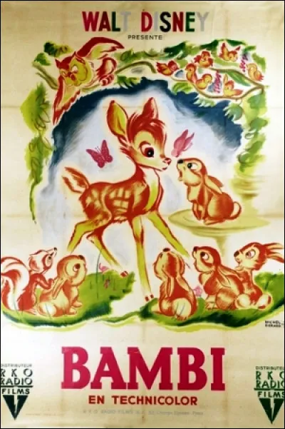Selon le titre de la chanson d'introduction du film d'animation "Bambi", l'amour est... ?