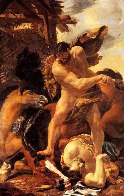 Qui est ce héros capturant les juments carnivores de Diomède ?